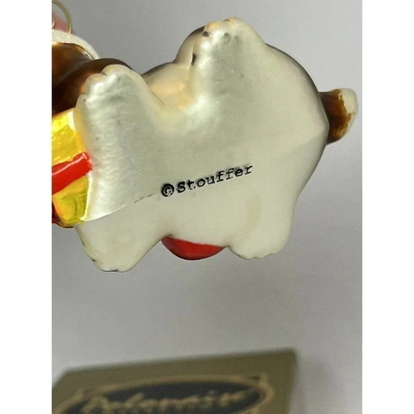 RARE Kurt Adler POLONAISE KOMOZJA BARNEY BASSET AP1557 Ornament NEW WITH BOX - Picture 8 of 16